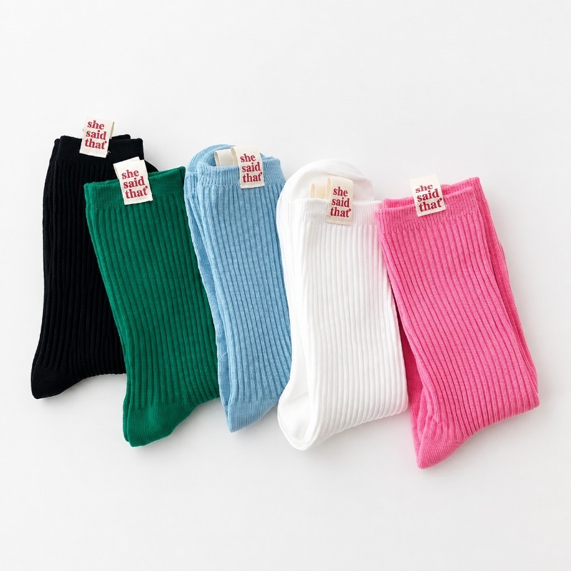 Women'S Fashion Labels - Japanese Retro Cloth Label She Said
