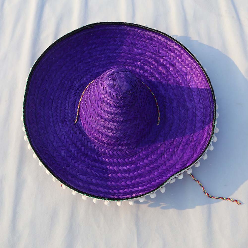 Straw Hat Summer - Summer Wide Brim Mexican Party Hat