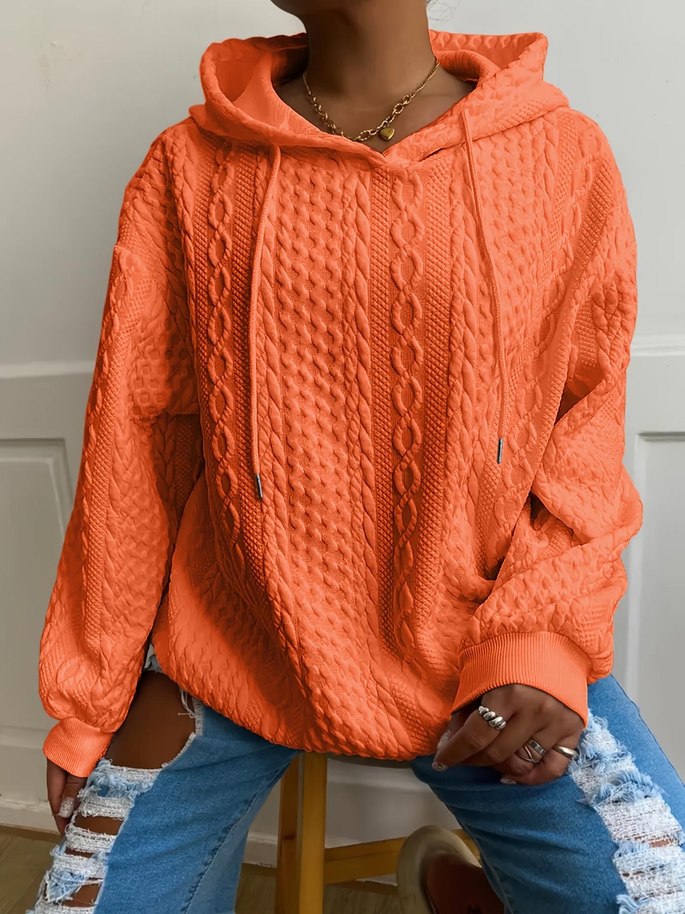 Women'S Fashion Hoodies - Fashionable Large Size Women's Long Sleeve