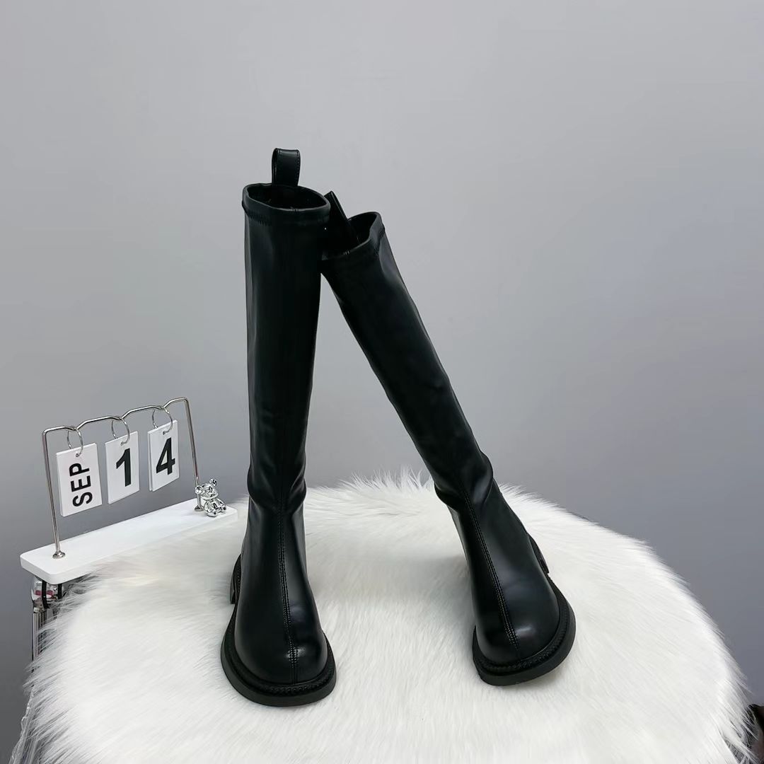 Women'S Fashion Riding Boots - 2026 Women's Knight Boots Thick Sole
