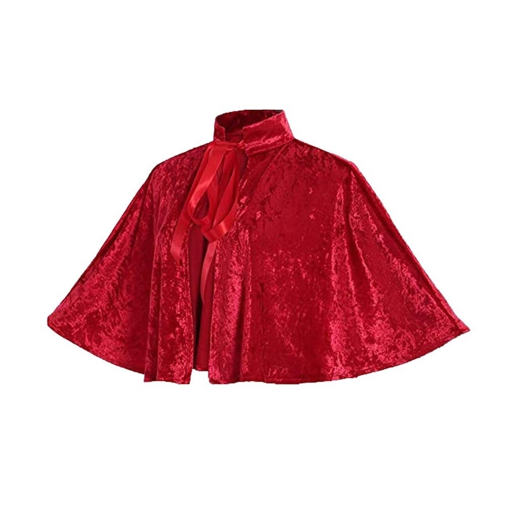 Women'S Fashion Victorian - New Vintage Cosplay Velvet Cape Victorian