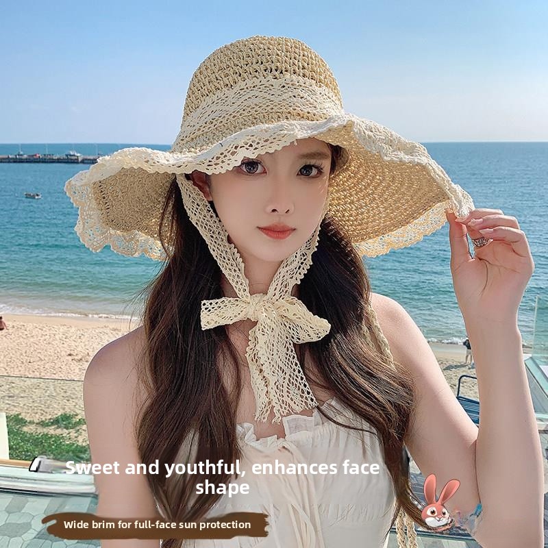 Straw Hat Summer - Summer Women's Straw Hat Hollow out