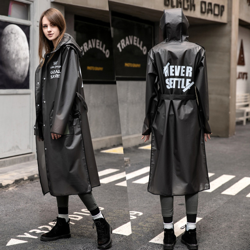 2021 Fashion Adult Long Rainco - Women'S Fashion Raincoat 评论和价格