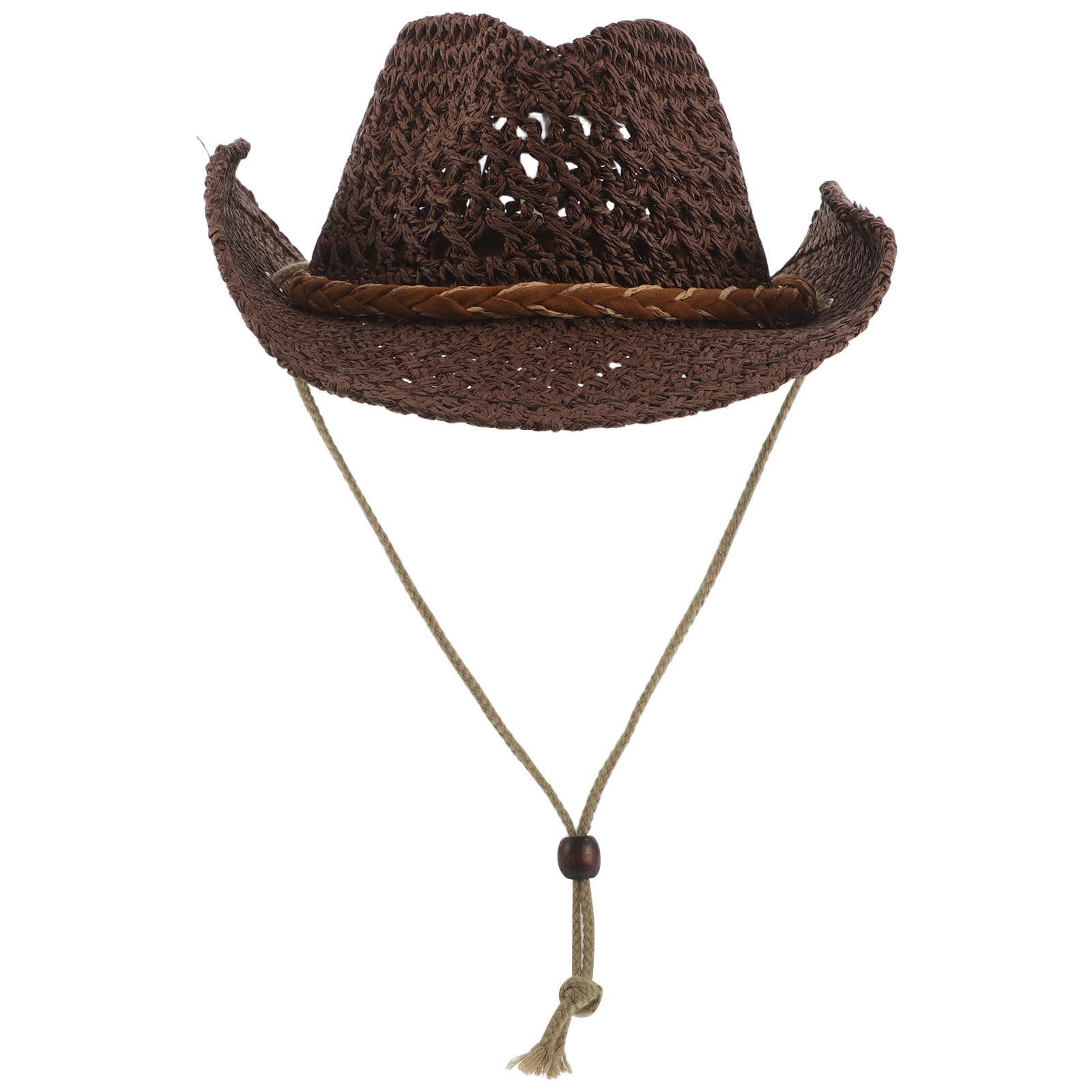 Kids Straw Cowboy Hat Western  - Straw Hat Summer 评论和价格