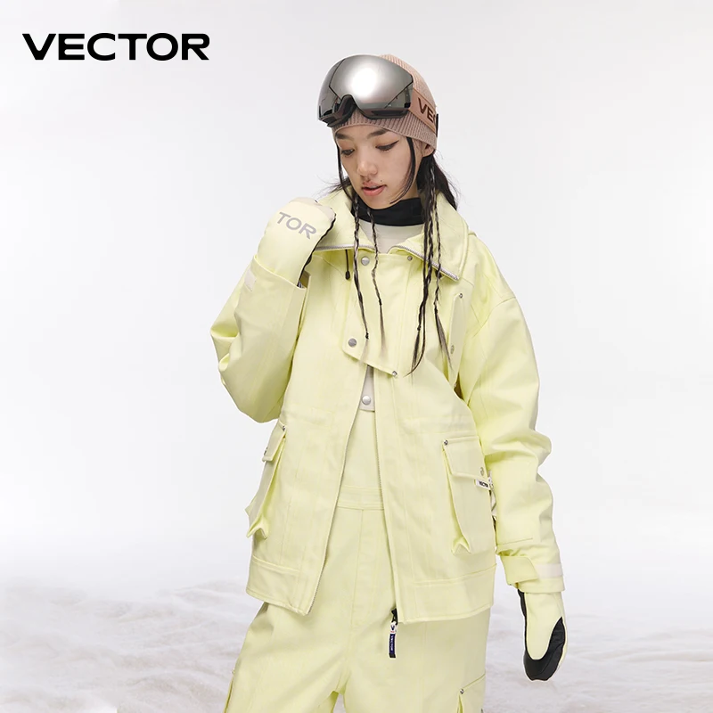VECTOR Cowboy Ski Jacket Women - Women Fashion Vector 评论和价格