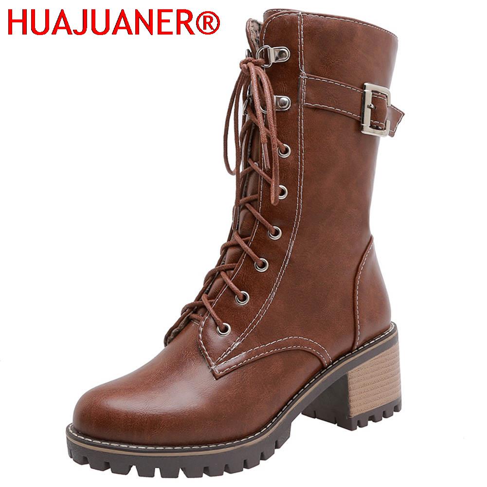 HUAJUANER 2026 Big Size 45 Aut - Women'S Fashion Riding Boots 评论和价格