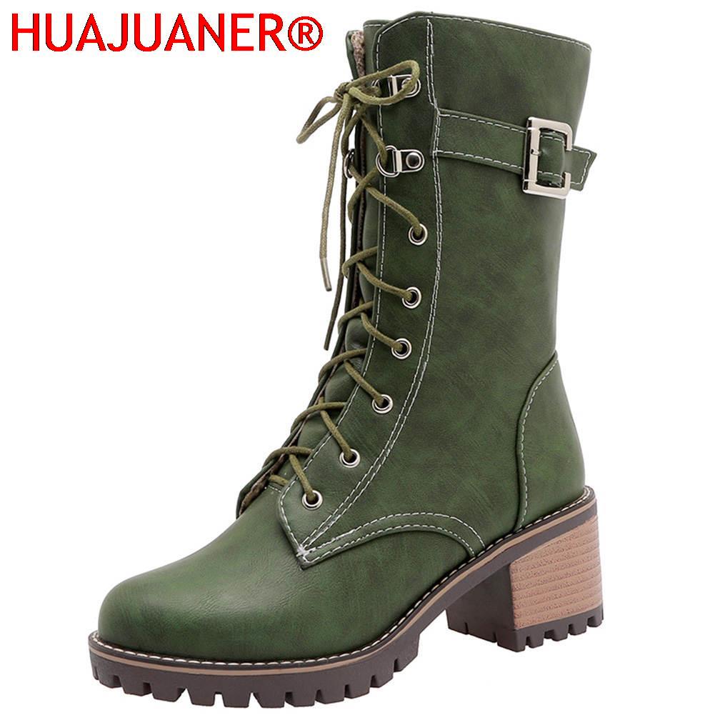 HUAJUANER 2026 Big Size 45 Aut - Women'S Fashion Riding Boots 评论和价格