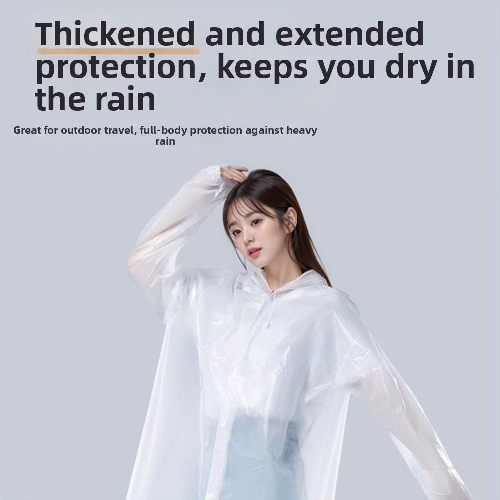 Fashion Long Style Adult Rainc - Women'S Fashion Raincoat 评论和价格