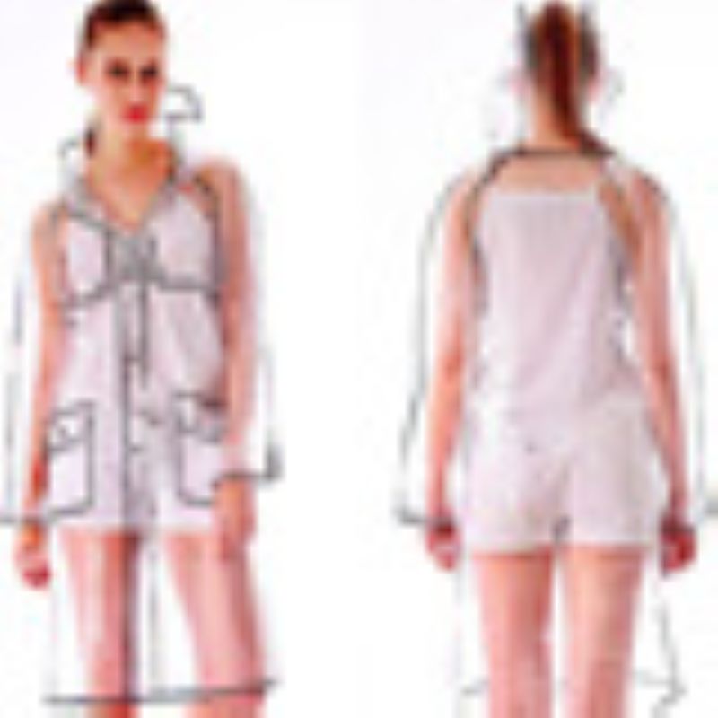 2PC Fashion Adult Women Transp - Women'S Fashion Raincoat 评论和价格