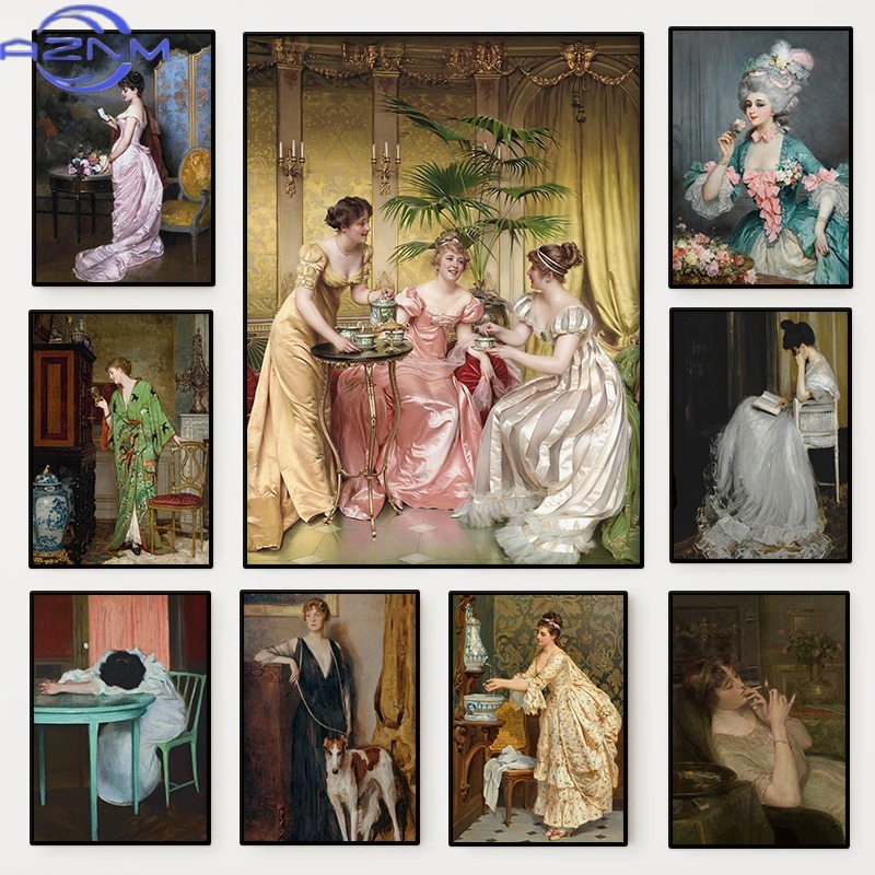 The Renaissance Women Portrait - Women'S Fashion Victorian 评论和价格