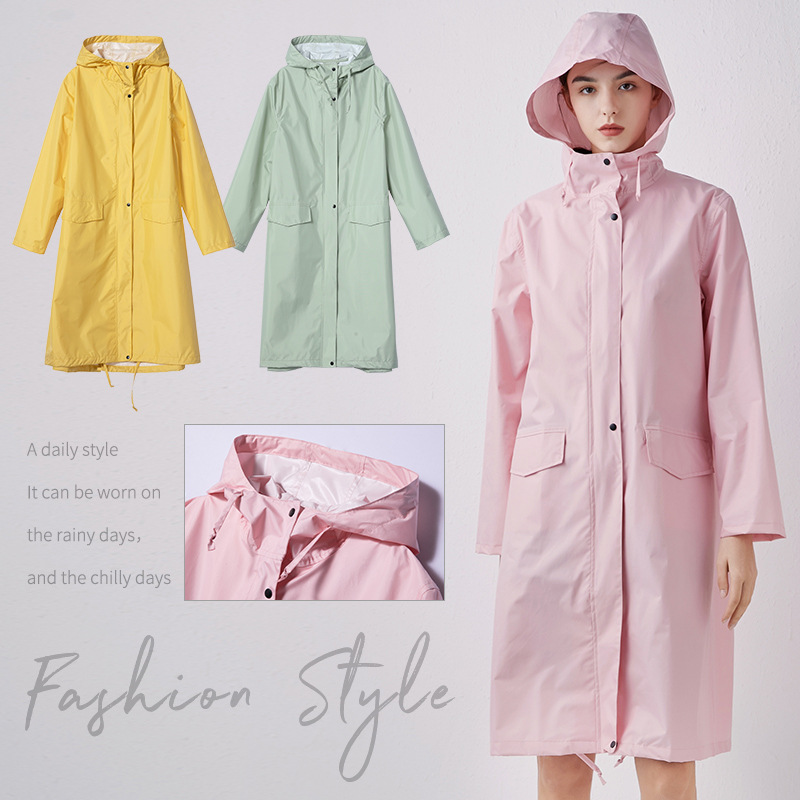 New Fashion Women Lightweight  - Women'S Fashion Raincoat 评论和价格