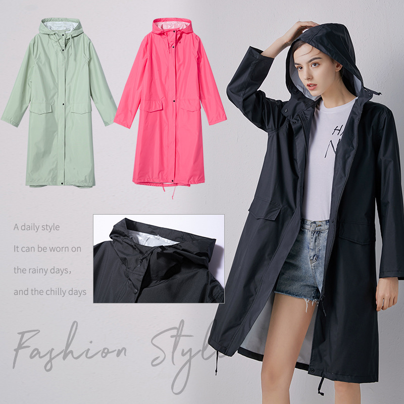New Fashion Women Lightweight  - Women'S Fashion Raincoat 评论和价格