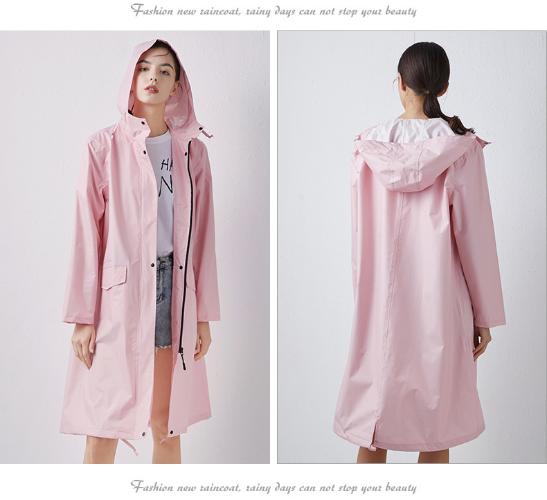 New Fashion Women Lightweight  - Women'S Fashion Raincoat 评论和价格