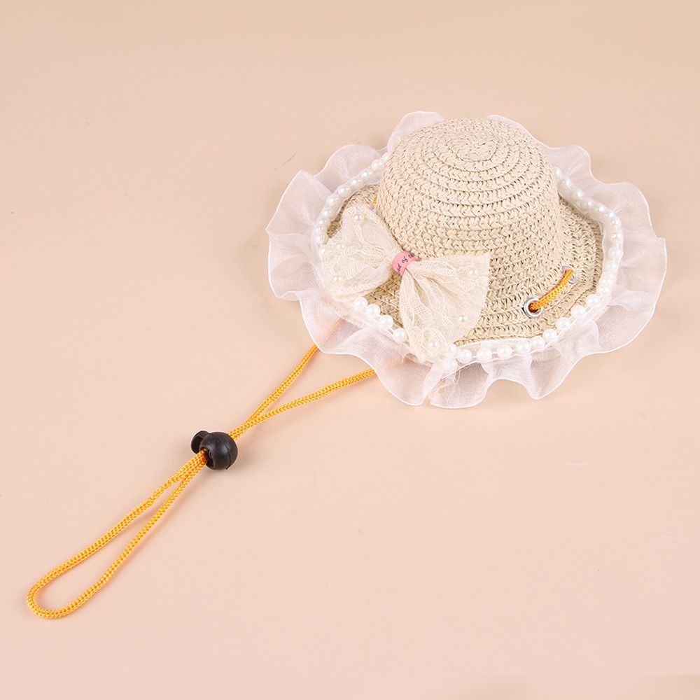 Pet Outdoor Supplies Princess  - Straw Hat Summer 评论和价格