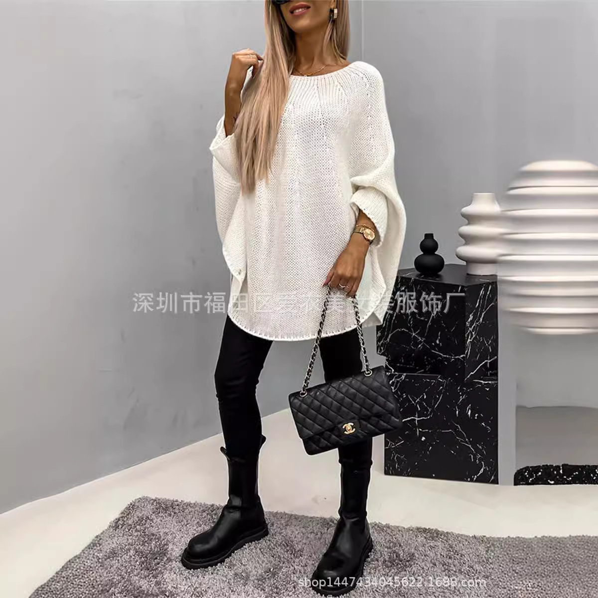 Sueter De Punto Para Mujer Wom - Women'S Fashion Raincoat 评论和价格