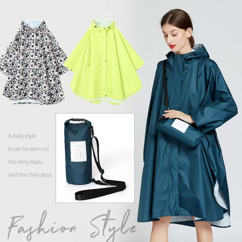 Fashion Portable Men And Women - Women'S Fashion Raincoat 评论和价格