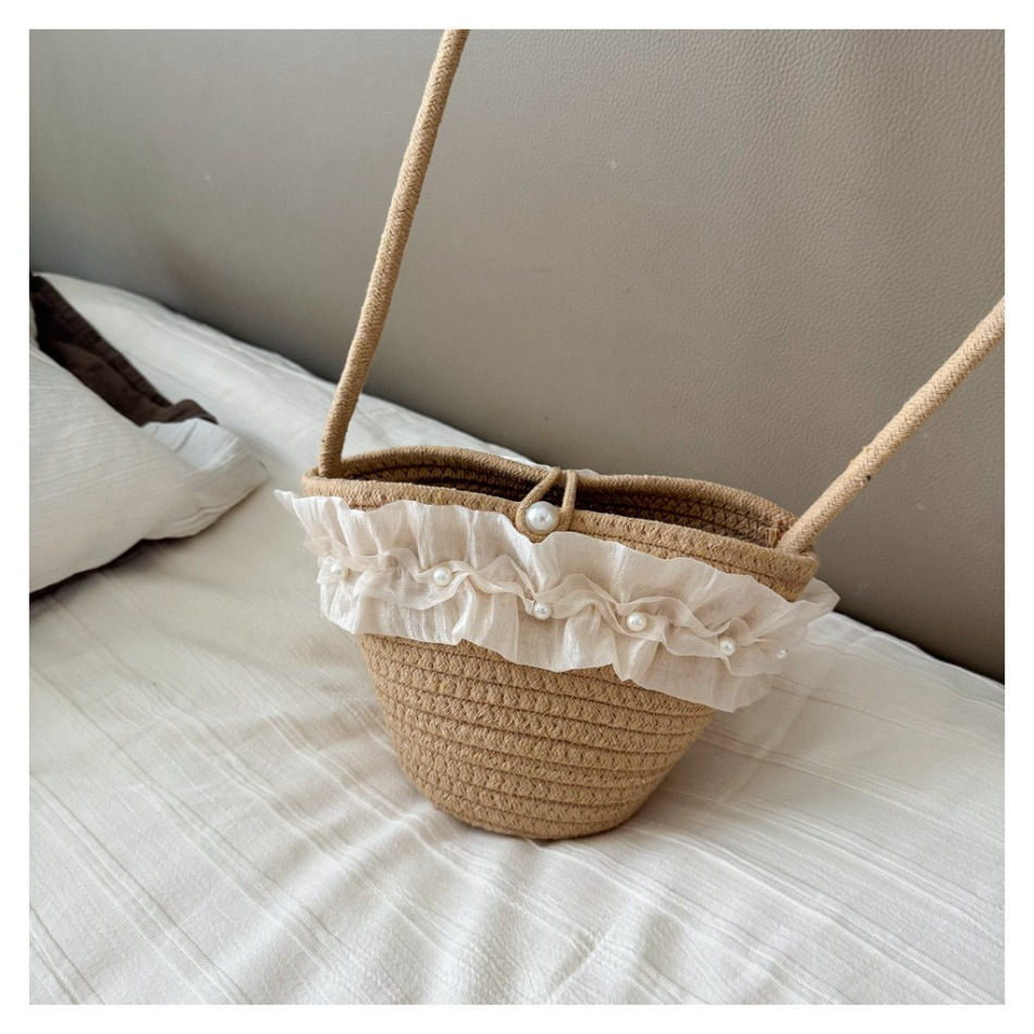 Kids Summer Straw Hat and Bag  - Straw Hat Summer 评论和价格