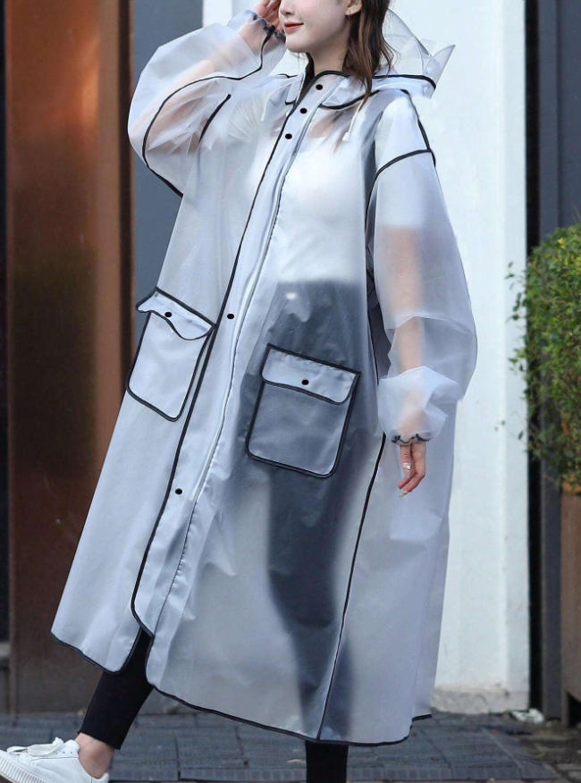 Fashion Multifunctional Rainco - Women'S Fashion Raincoat 评论和价格