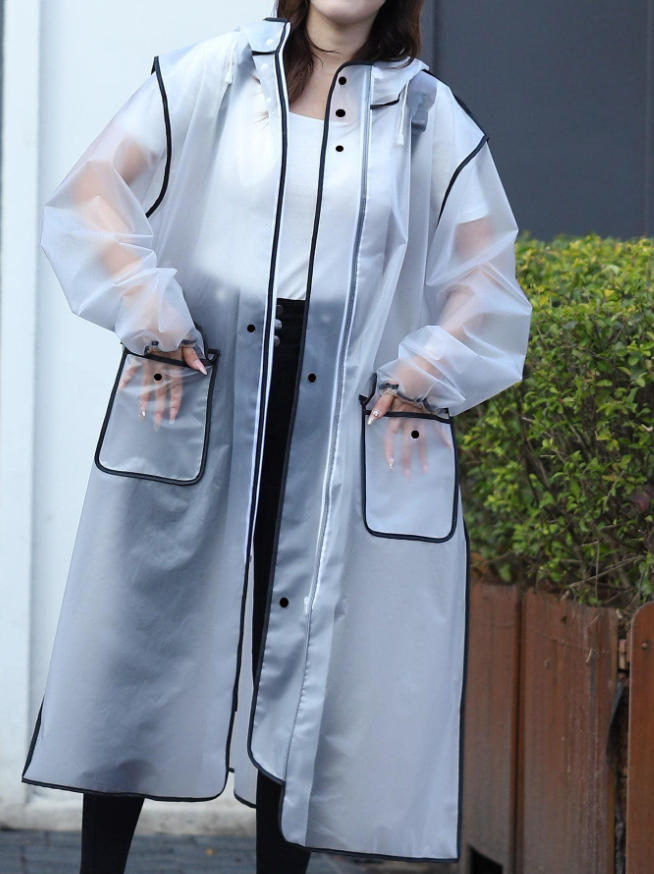 Fashion Multifunctional Rainco - Women'S Fashion Raincoat 评论和价格
