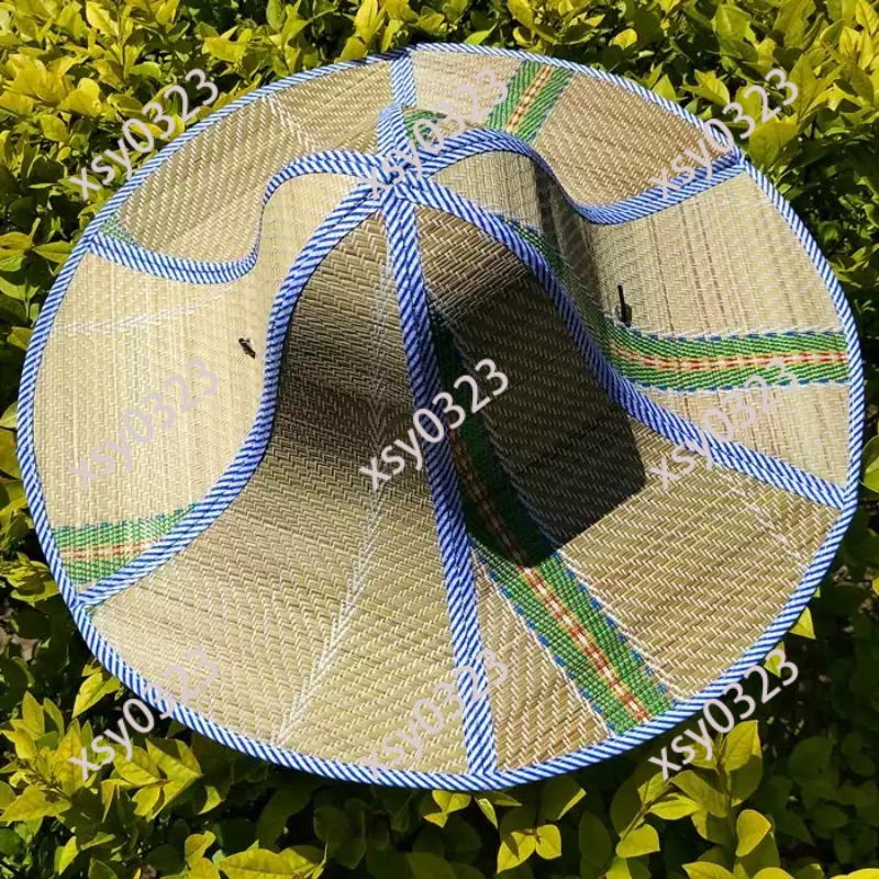 Foldable Wide Brim Straw Hat,  - Straw Hat Summer 评论和价格