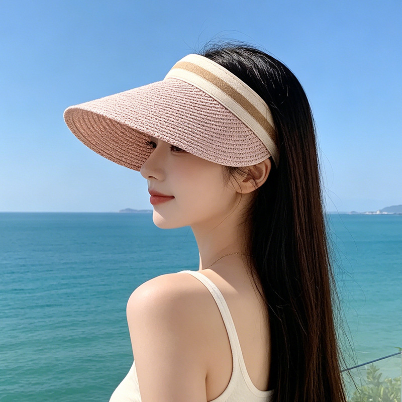 Customized Embroidered Logo Ou - Straw Hat Summer 评论和价格