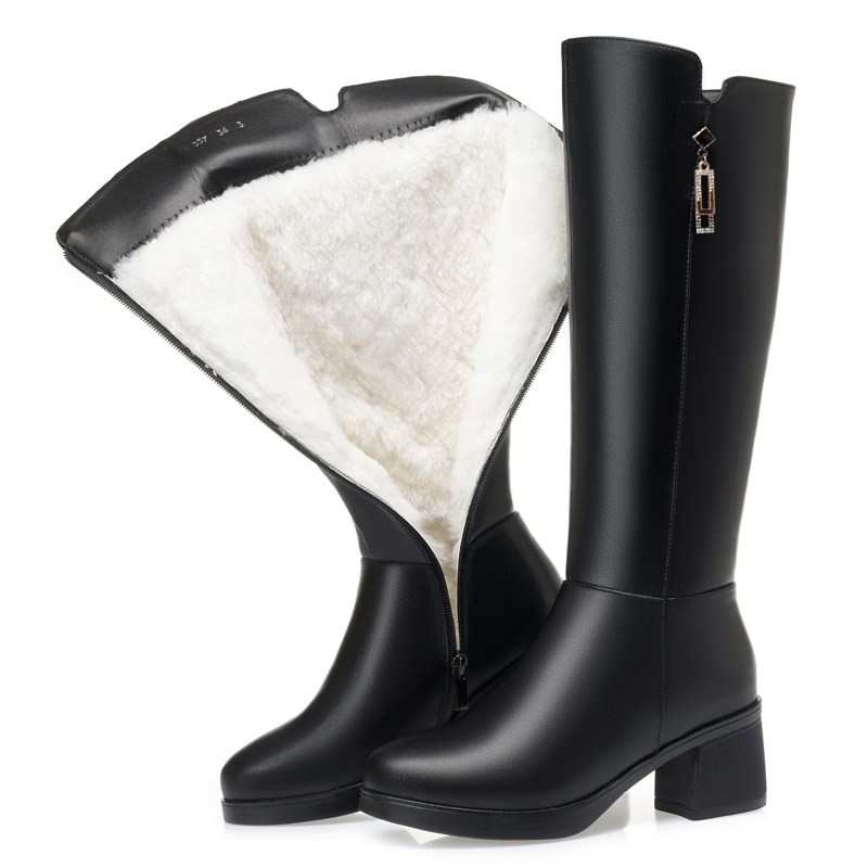 AIYUQI Women Winter Boots Genu - Women'S Fashion Riding Boots 评论和价格