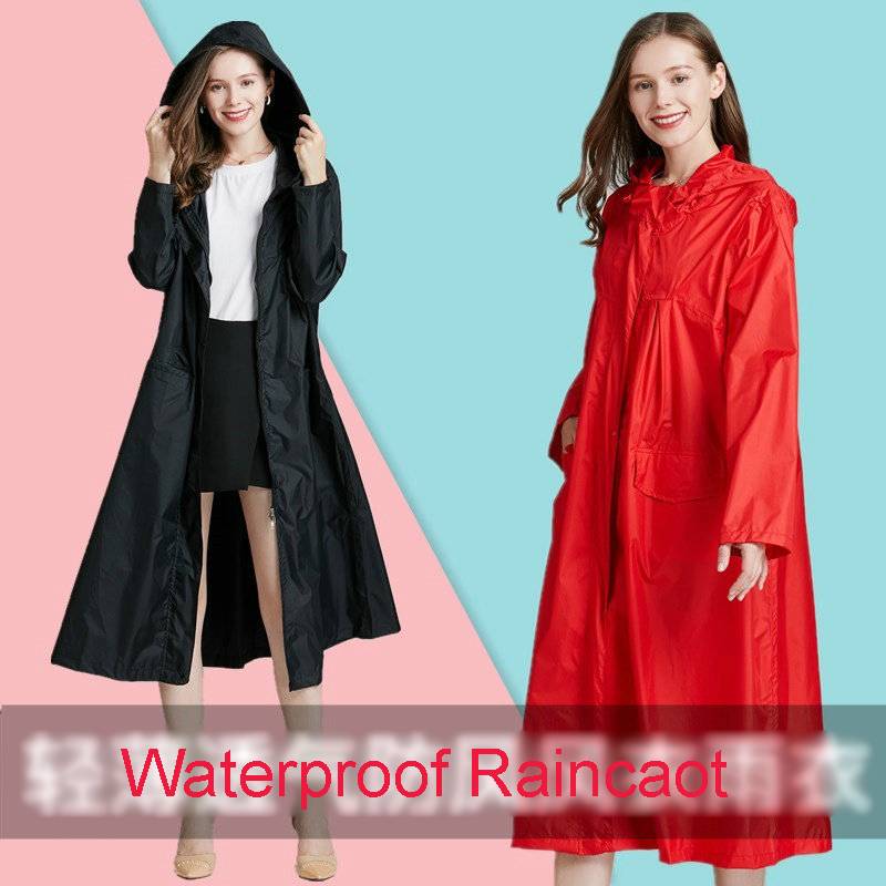 Women Lightweight Red Black Br - Women'S Fashion Raincoat 评论和价格
