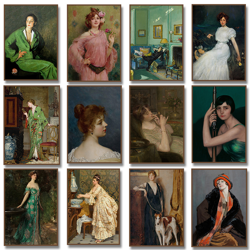 Renaissance Women Portrait Pos - Women'S Fashion Victorian 评论和价格