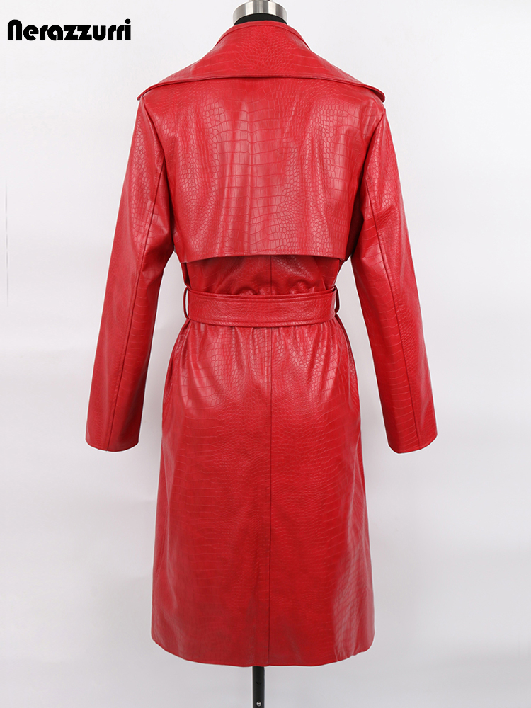 Nerazzurri Autumn Long Loose R - Women'S Fashion Raincoat 评论和价格