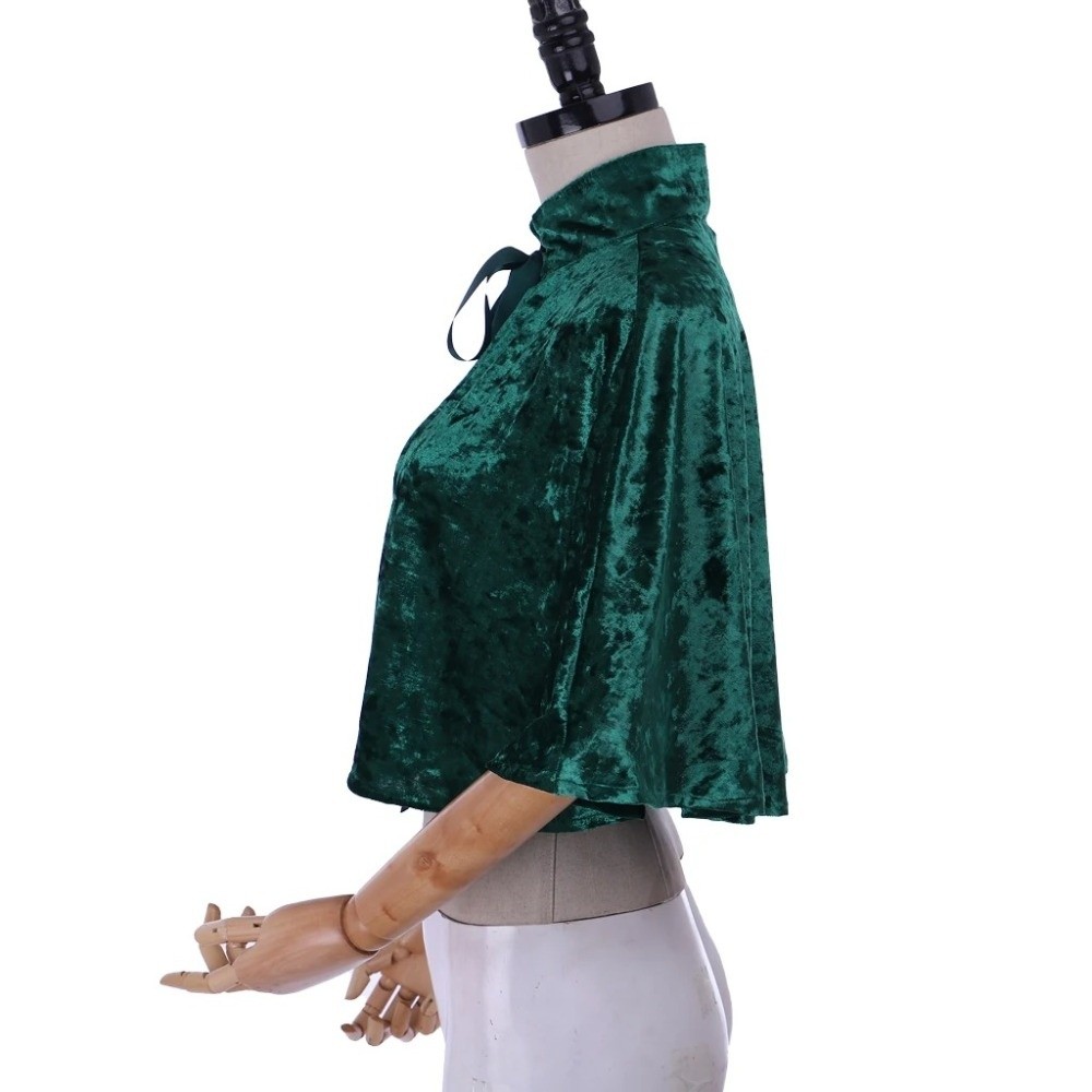 New Vintage Cosplay Velvet Cap - Women'S Fashion Victorian 评论和价格