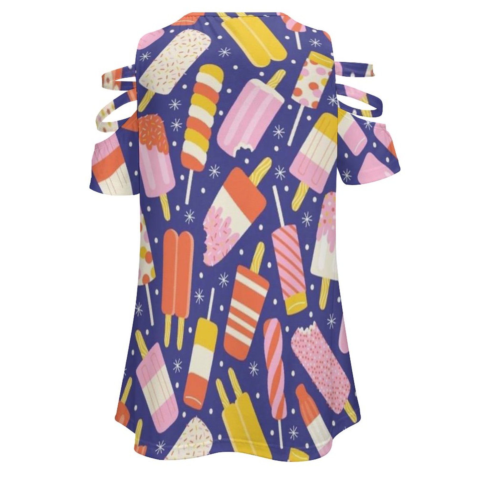 Popsicles New Fashion Zip Off  - Women Fashion Vector 评论和价格