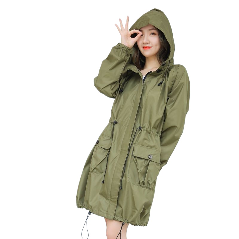Lightweight Waterproof Raincoa - Women'S Fashion Raincoat 评论和价格