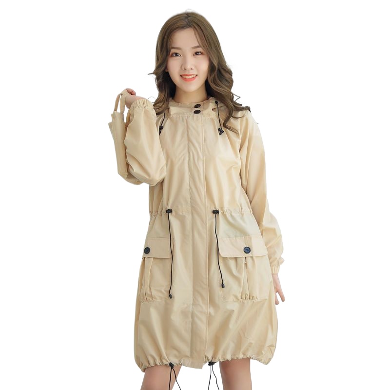 Lightweight Waterproof Raincoa - Women'S Fashion Raincoat 评论和价格