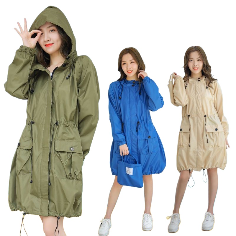 Lightweight Waterproof Raincoa - Women'S Fashion Raincoat 评论和价格