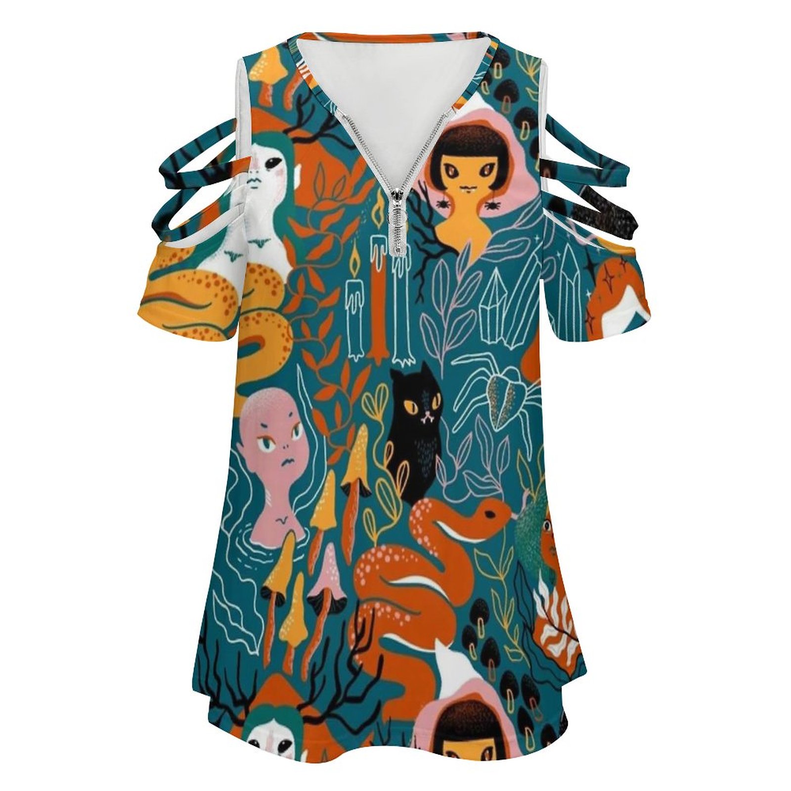 Coven. Witch Magic Sisters. Ne - Women Fashion Vector 评论和价格