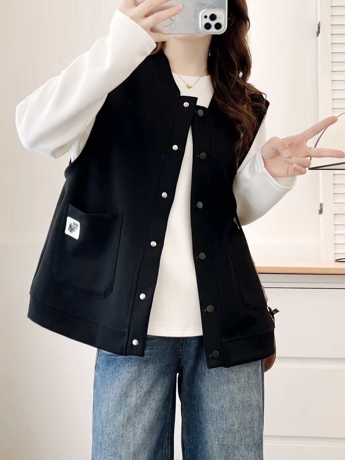 Loose Fit Sleeveless round Nec - Women'S Fashion Labels 评论和价格