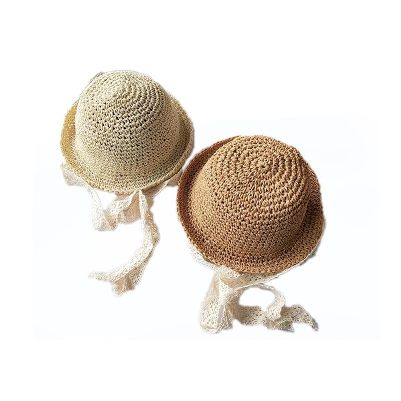 Summer Korean Baby Boy Girl St - Straw Hat Summer 评论和价格