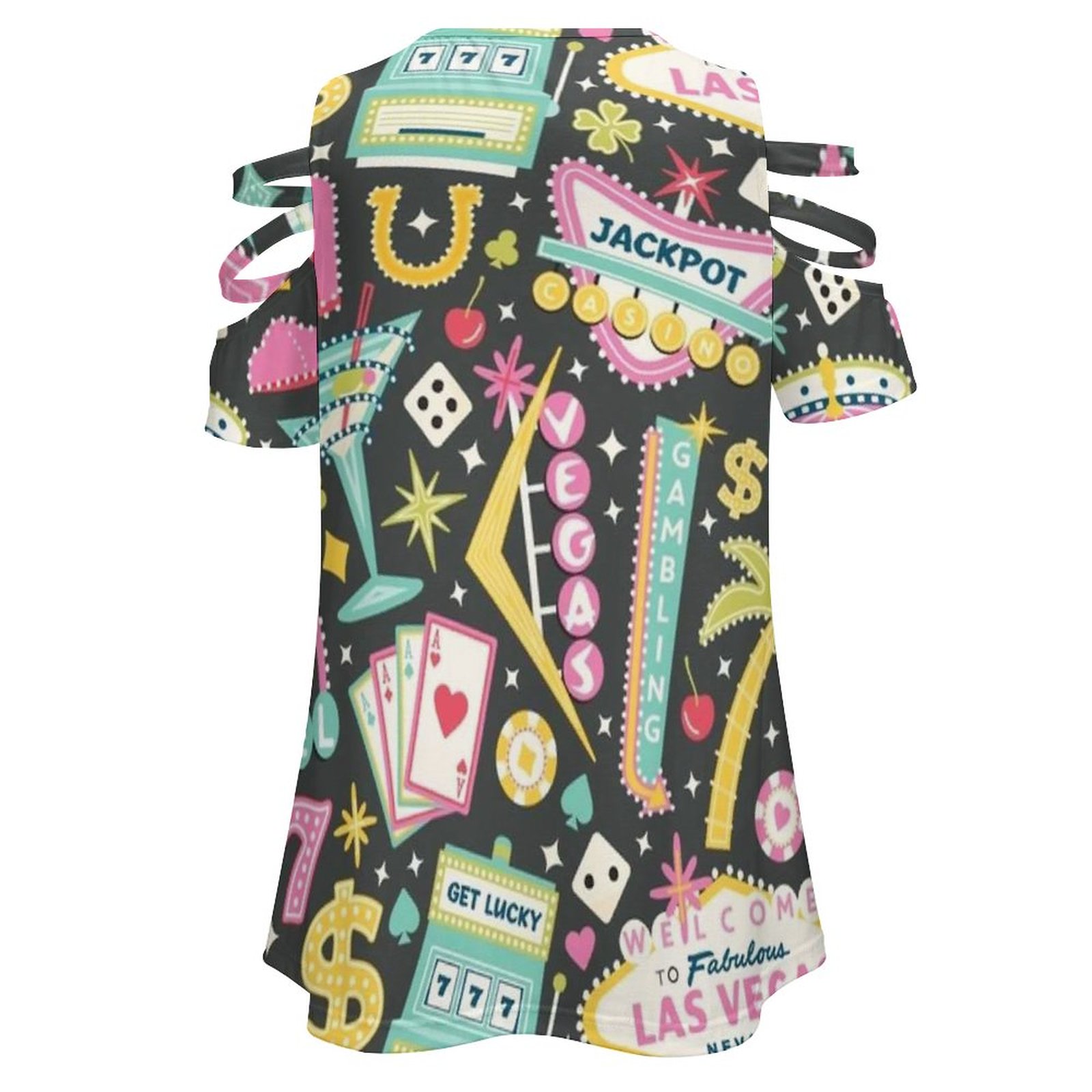 Viva Las Vegas Women's T-Shirt - Women Fashion Vector 评论和价格