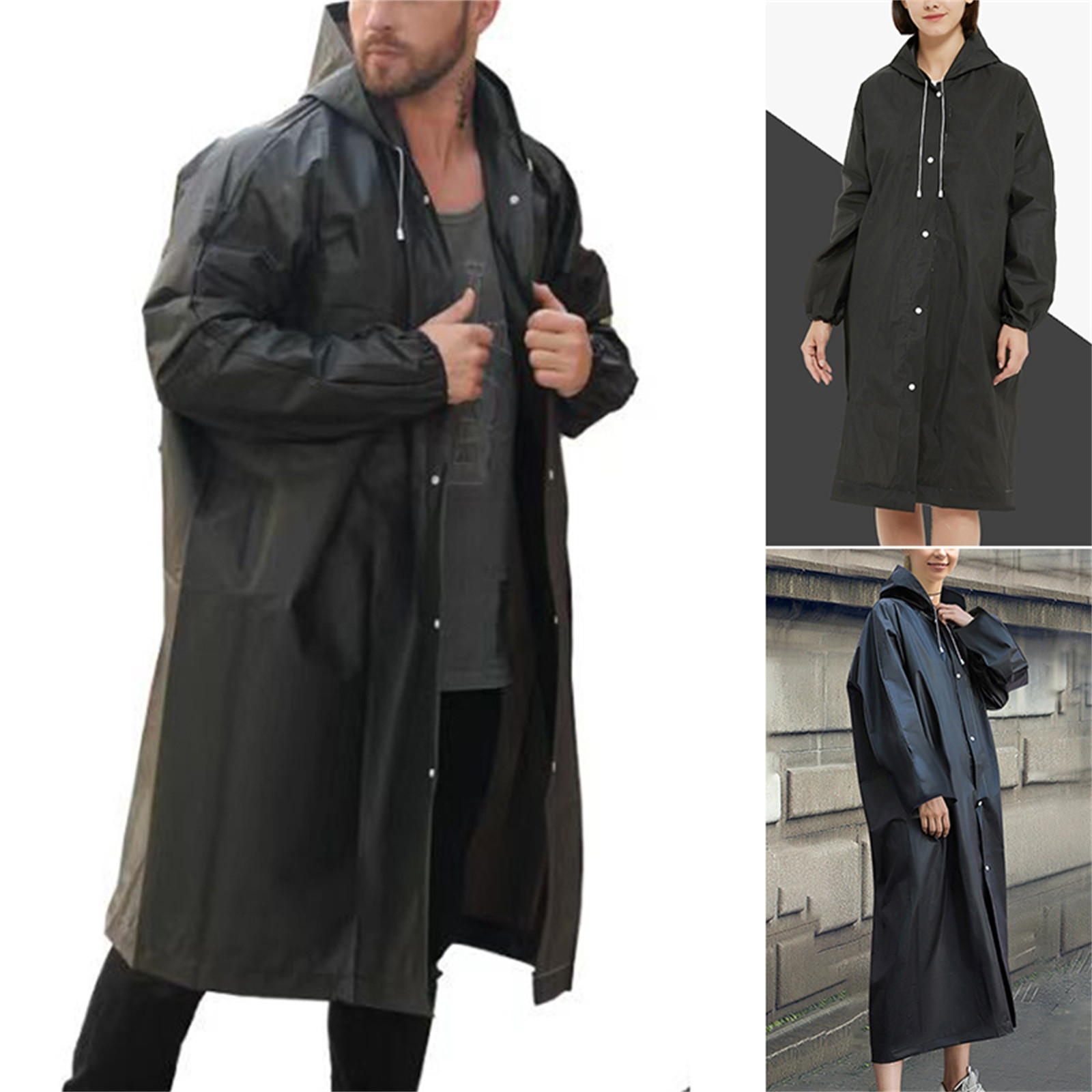 Unisex Outdoor Travel Fashion  - Women'S Fashion Raincoat 评论和价格