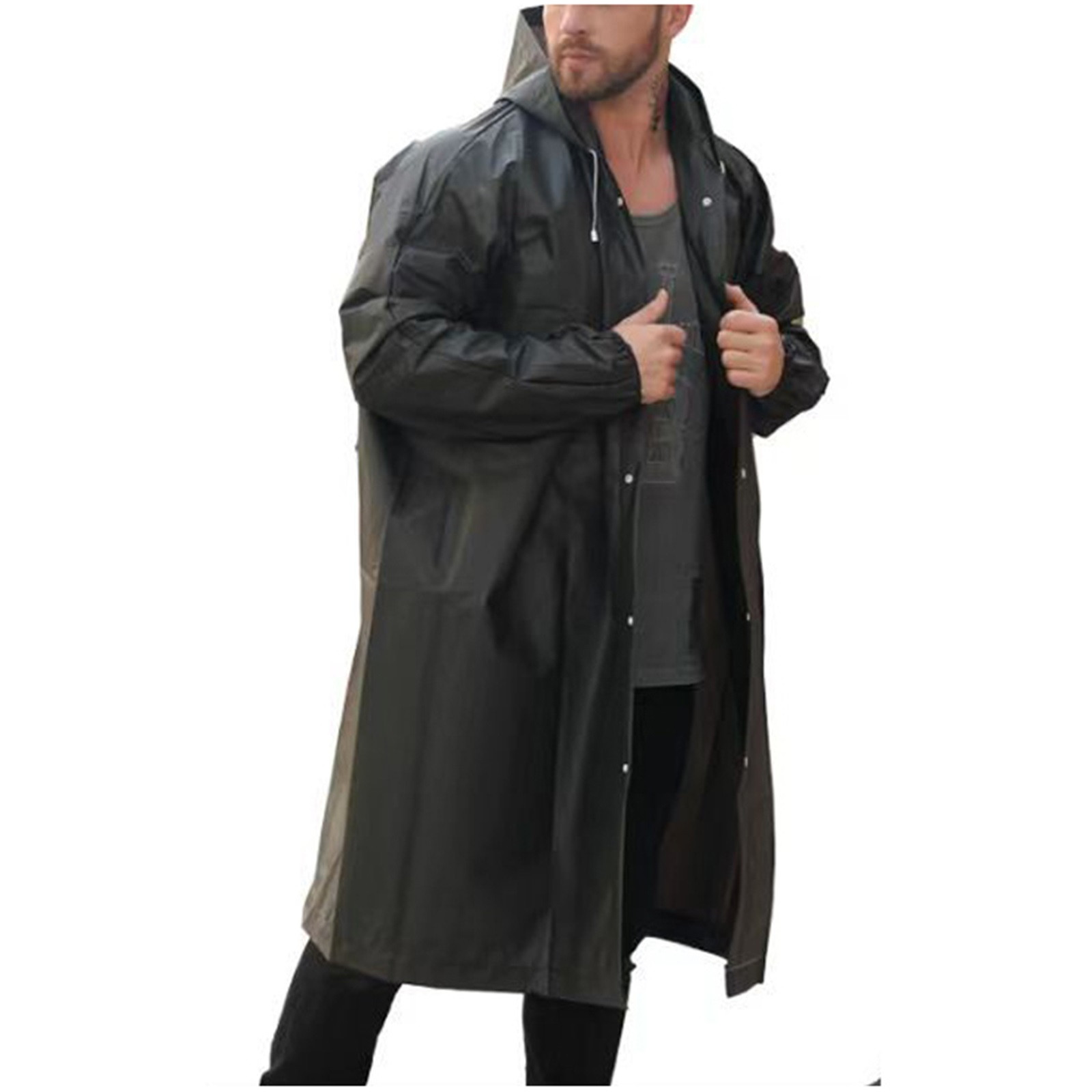 Unisex Outdoor Travel Fashion  - Women'S Fashion Raincoat 评论和价格