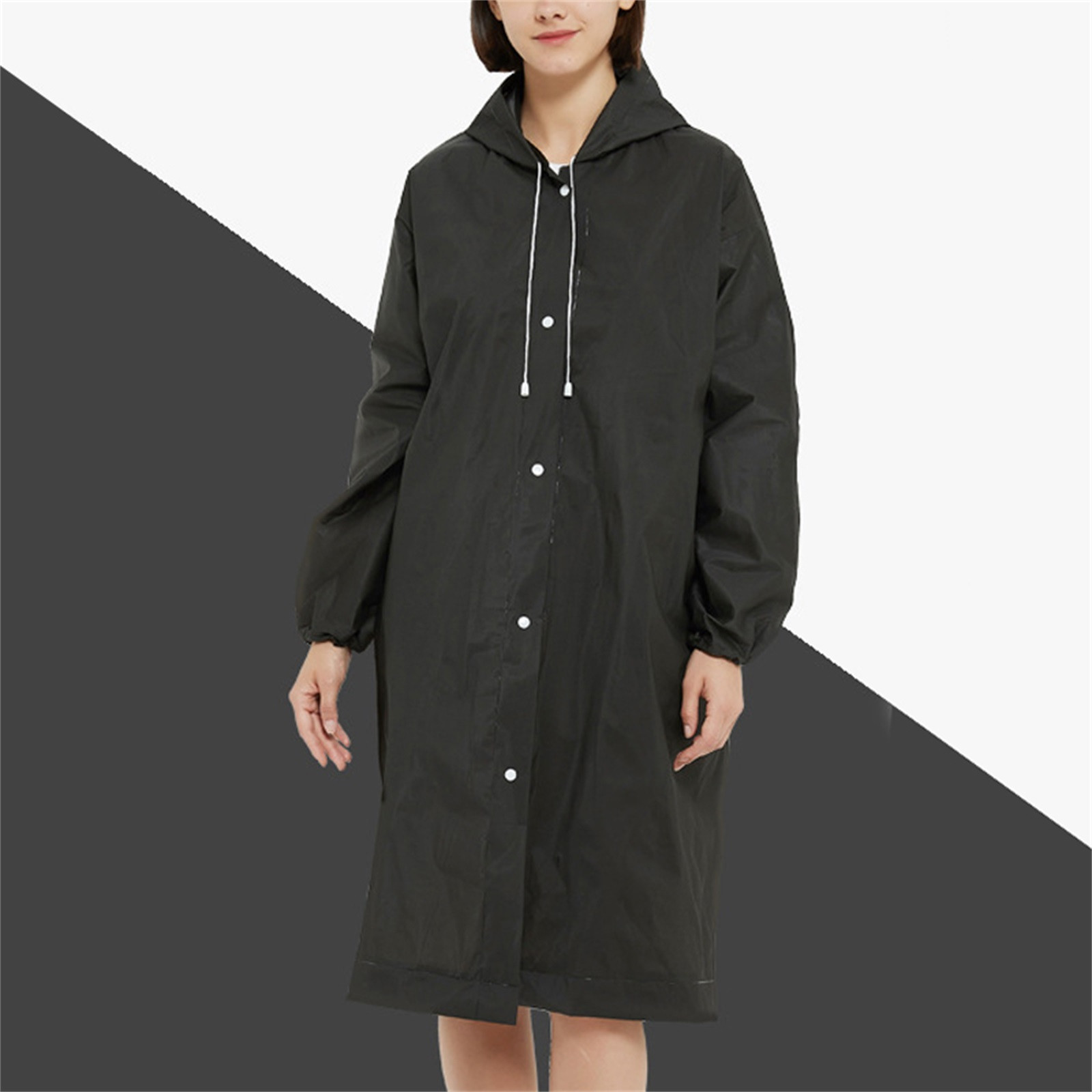 Unisex Outdoor Travel Fashion  - Women'S Fashion Raincoat 评论和价格