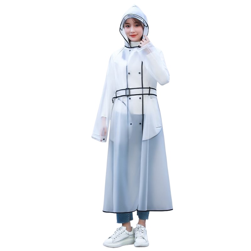 Fashion Single‑person Transpar - Women'S Fashion Raincoat 评论和价格