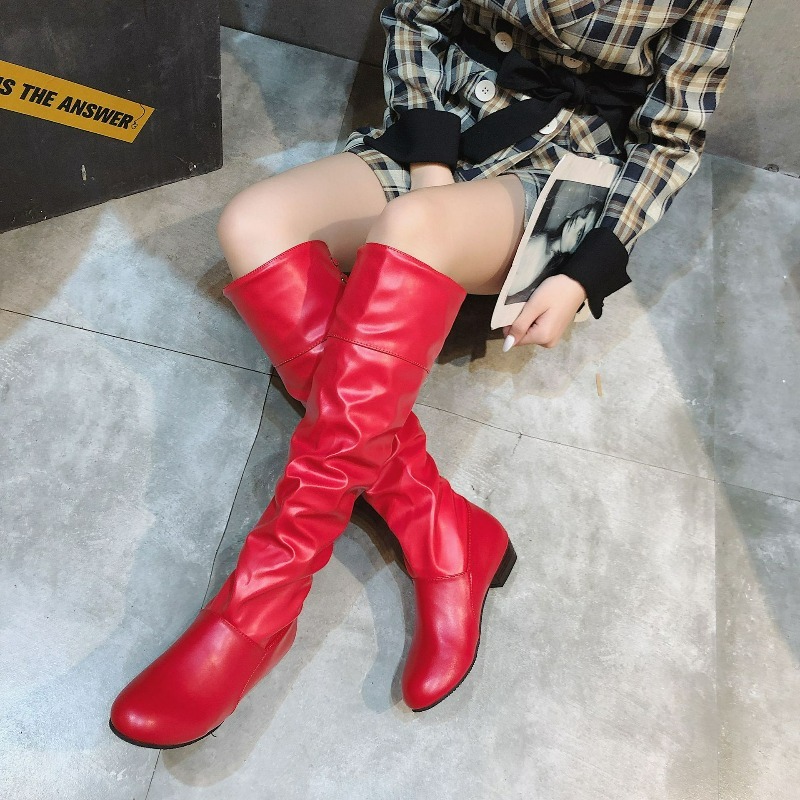 Women's Knee-high Boots 2025 P - Women'S Fashion Leather Boots 评论和价格