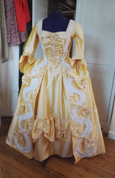 Rococo Fashion Dress Costume W - Women'S Fashion Victorian 评论和价格