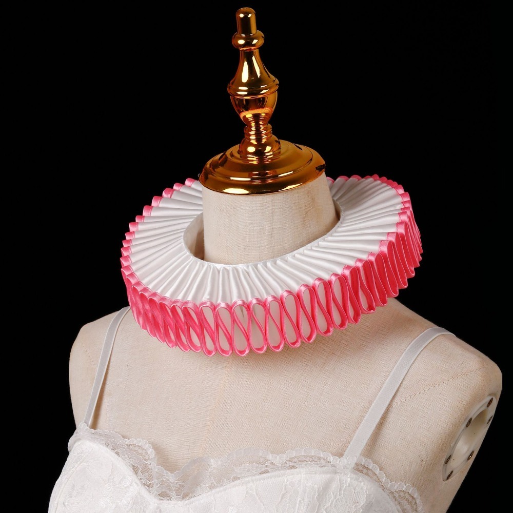 Detachable Halloween Neck Ruff - Women'S Fashion Victorian 评论和价格